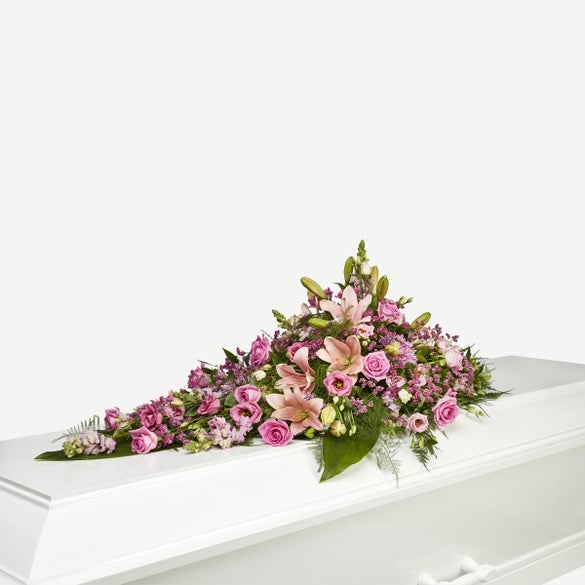 Kistepynt i klassisk stil - pink